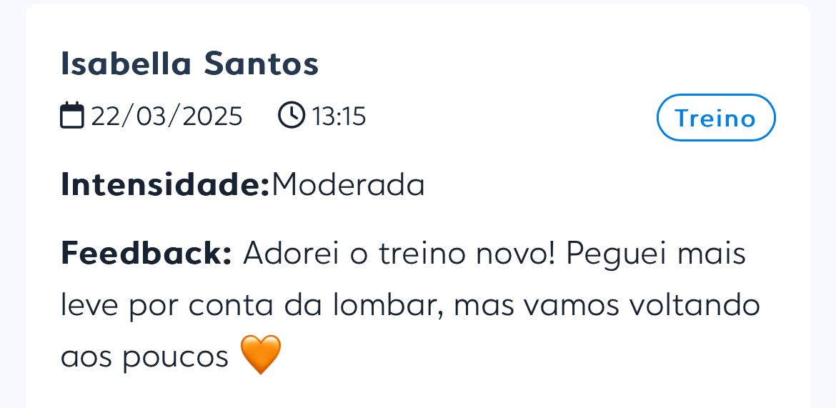 Depoimento de aluna do Método ELA